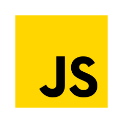 Logo do Javascript, moderno e sólido em um cubo, amarelo contendo as letras J e S